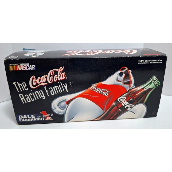 ACTION RACING PLATINUM DALE EARNHARDT JR #1 POLAR BEAR 1:24 DIECAST NASCAR - Picture 2 of 10